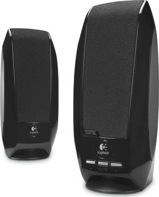 Logitech S150 Ηχεία Υπολογιστή 2.0 με Ισχύ 1.2W σε Μαύρο Χρώμα