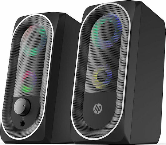 HP DHE-6001 2.0 Speakers 6W Black