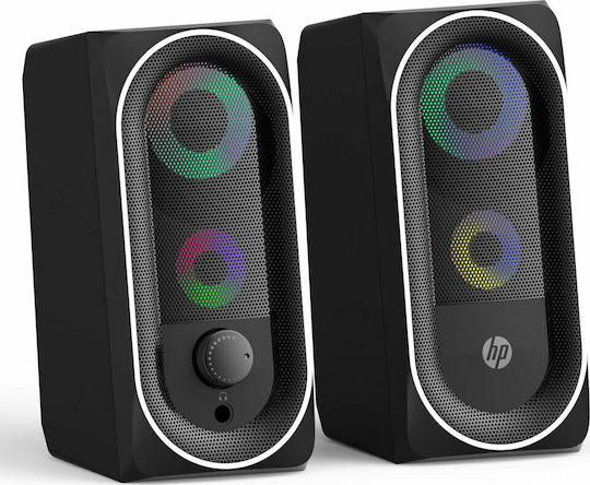 HP DHE-6001 2.0 Speakers 6W Black