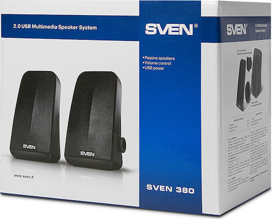 Sven SV-014216 2.0 Speakers 6W Black