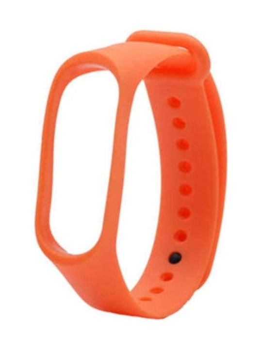 Λουράκι Σιλικόνης Πορτοκαλί (Mi Band 3/4)