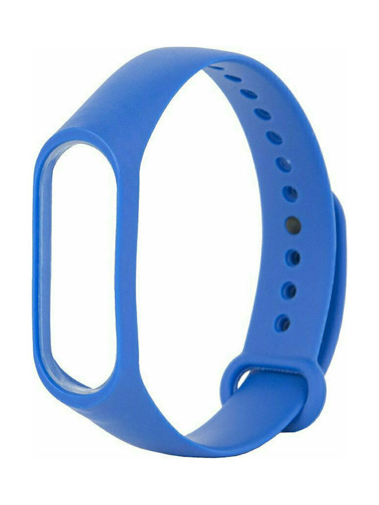 Λουράκι Σιλικόνης Μπλε (Mi Band 3/4)
