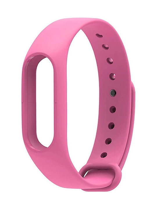 Strap Λουράκι Σιλικόνης Ροζ (Mi Smart Band 5/Mi Smart Band 6)