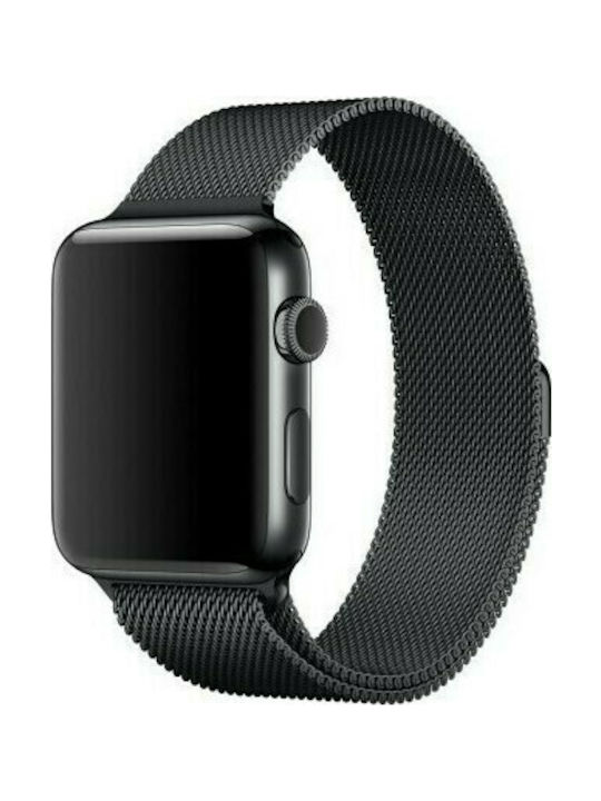 Tech-Protect Milanese Armband Rostfreier Stahl Black (Apple Watch 38/40/41/42mm) TPRBMI4B
