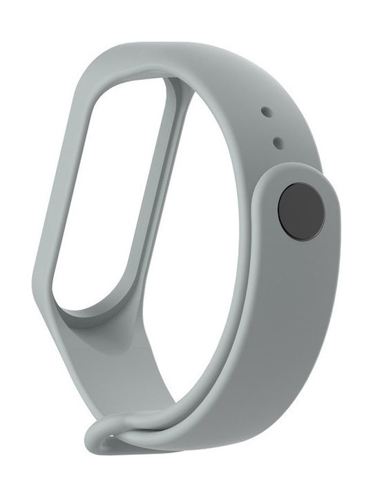 Λουράκι Σιλικόνης Γκρι (Mi Band 5)
