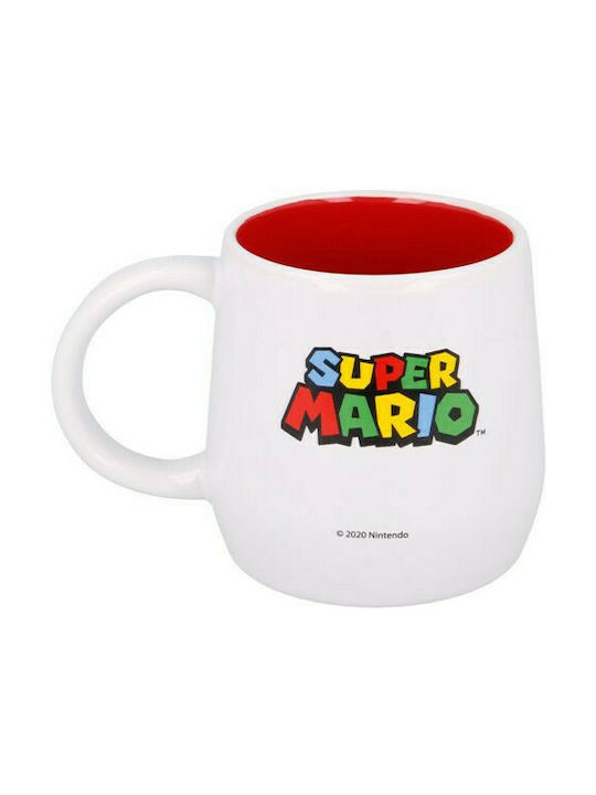 Abysse Nintendo Ceramic Cup White 384ml