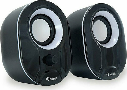 Equip Stereo 2.0 Компютърни тонколони 2.0 с мощност 3W в Бял цвят