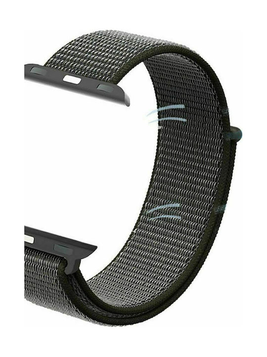 Tech-Protect Iconband Armband Stoff Dark Olive (Apple Watch 42/44mm - Apple)