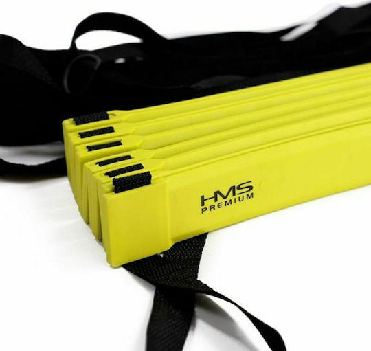 HMS Premium Coordination Ladder DK06 Σκάλα Επιτάχυνσης 6m σε Κίτρινο Χρώμα