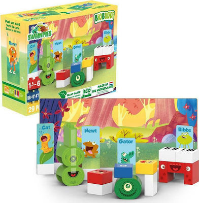 Biobuddi Building Block Κατασκευάζω τα Μουσικά Όργανα for 1.5 - 6 years 29pcs