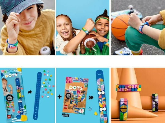 LEGO Lego-Punkte Dots Go Team Armband für 6+ Jahre 33 Stück