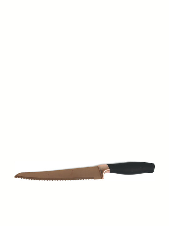 Estia Copper Μαχαίρι Ψωμιού από Ανοξείδωτο Ατσάλι 20cm