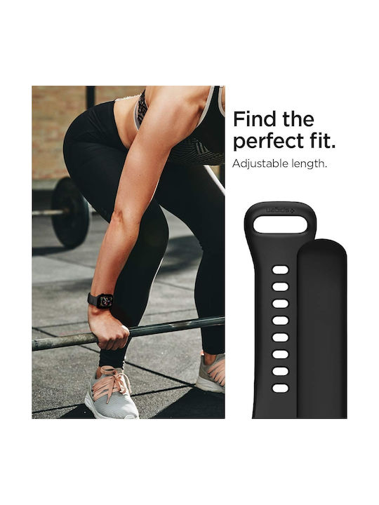 Spigen Air Fit Strap Silicone with Pin Black (Apple Watch 38/40/41/42mm) 061MP25405