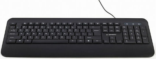 Gembird KB-UML-03 Gaming Πληκτρολόγιο με RGB φωτισμό (Αγγλικό US)