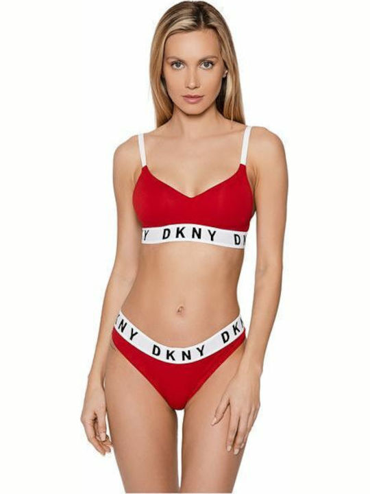 Boyfriend Frauen Sport-BHs Sport-BH Rot mit Polsterung
