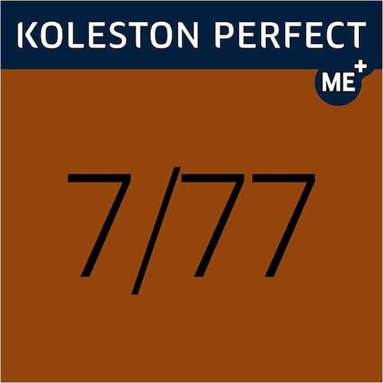 Wella Koleston Perfect Me+ Deep Browns Vopsea de Păr 7/77 Blond Castaniu Intens 60ml