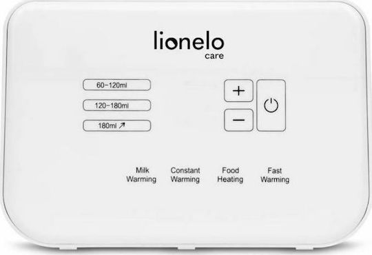 Lionelo Thermup Double Digital Baby Bottle Warmer with Sterilization Function White