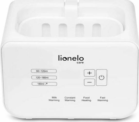 Lionelo Thermup Double Digital Baby Bottle Warmer with Sterilization Function White
