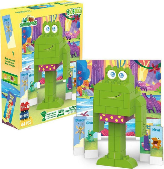 Biobuddi Blocks Swampies - Ribby for 1-6 years Years 44pcs