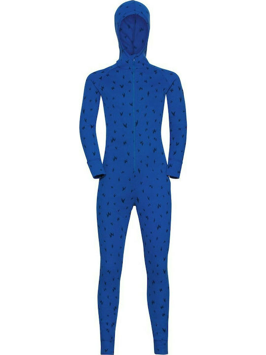 Active Warm Kinder Thermobekleidung Satz Blau