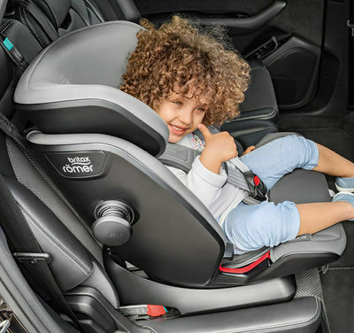 Britax Romer Advansafix IV R Baby Car Seat with Isofix Storm Grey