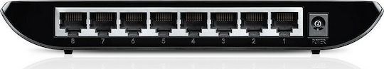 TP-LINK TL-SG1008D Unmanaged L2 Switch with 8 Gigabit (1Gbps) Ethernet Ports