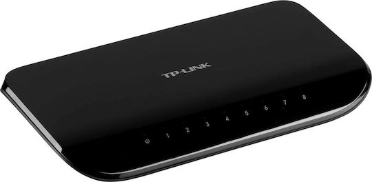 TP-LINK TL-SG1008D Unmanaged L2 Switch with 8 Gigabit (1Gbps) Ethernet Ports