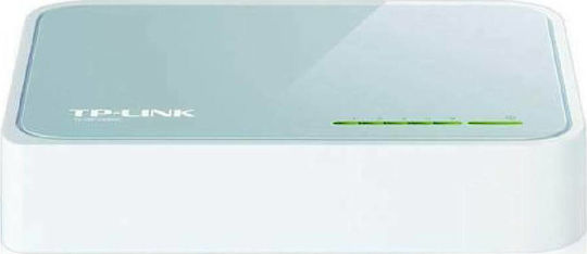 TP-LINK TL-SF1005D v12 Unmanaged L2 Switch με 5 Θύρες Ethernet