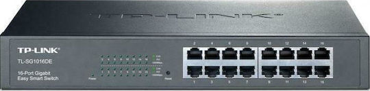 TP-LINK TL-SG1016 Unmanaged L2 Switch with 16 Gigabit (1Gbps) Ethernet Ports