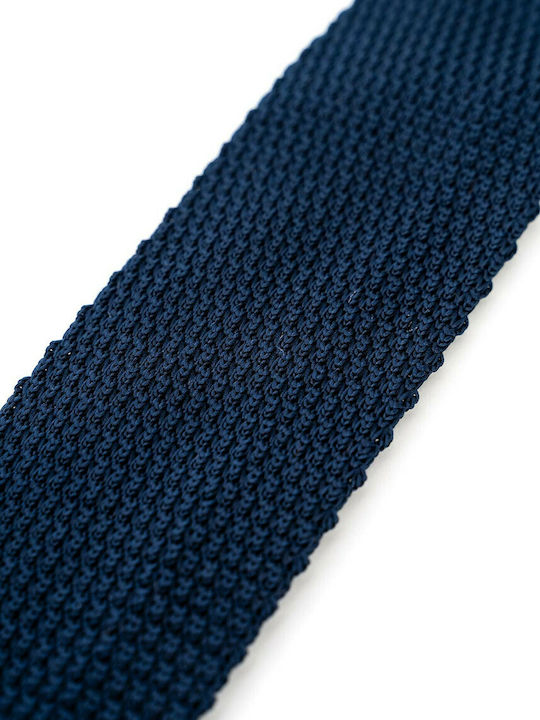 Fragosto Knitted Tie - TIE01 410 Blue