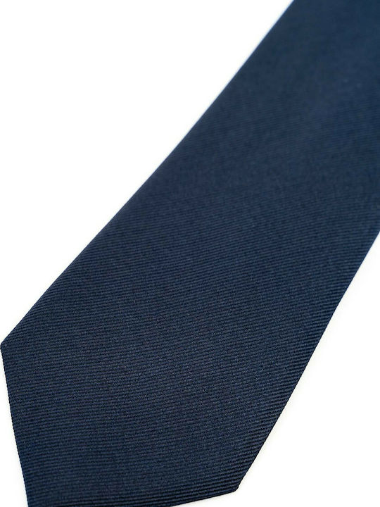 Fragosto Micropattern Tie 100% silk - TIE02 410 Blue