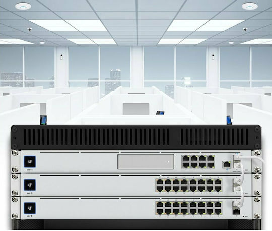 Ubiquiti UniFi USW 24 PoE Managed L2 / L3 PoE+ Switch with 24 Gigabit (1Gbps) Ethernet Ports and 2 SFP Ports