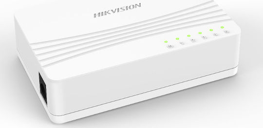 Hikvision DS-3E0105D-E Неуправляем L2 Switch с 5 Портове Ethernet