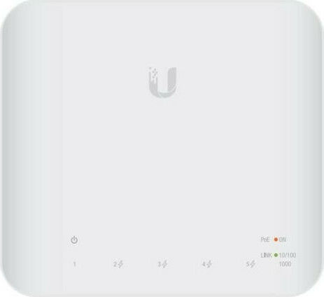 Ubiquiti UniFi USW-Flex Managed L2 PoE Switch με 5 Θύρες Gigabit (1Gbps) Ethernet