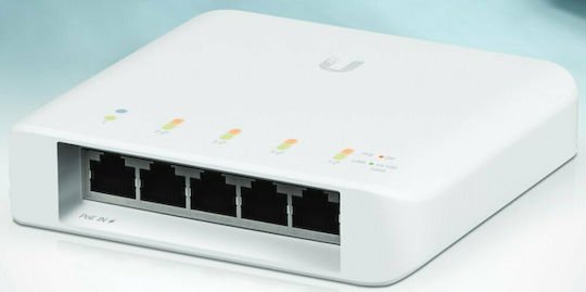 Ubiquiti UniFi USW-Flex Managed L2 PoE Switch με 5 Θύρες Gigabit (1Gbps) Ethernet