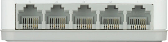 D-Link GO-SW-5E Unmanaged L2 Switch με 5 Θύρες Ethernet