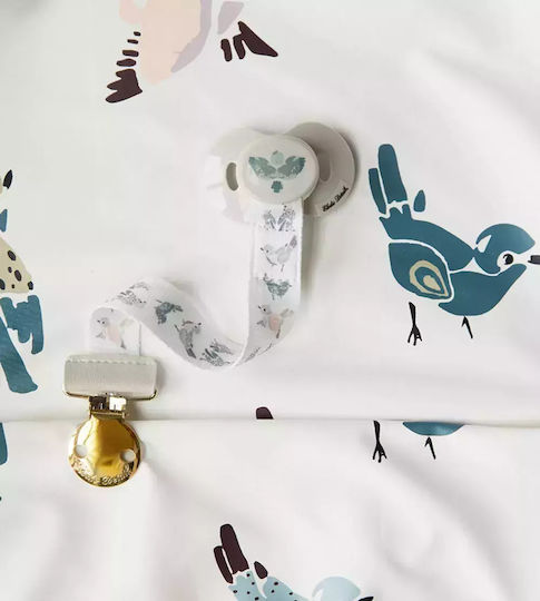 Elodie Details Watercolor Wings Ортодонтски Биберон Силикон с Калъф за 3+ месеци