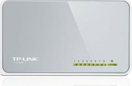 TP-LINK TL-SF1008D Unmanaged L2 Switch with 8 Ethernet Ports