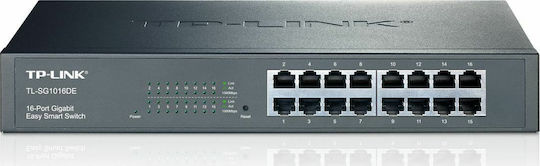 TP-LINK TL-SG1016DE v4 Управление на L2 Switch с 16 Портове Ethernet