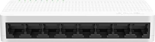 Tenda S108 v1 Unmanaged L2 Switch με 8 Θύρες Ethernet