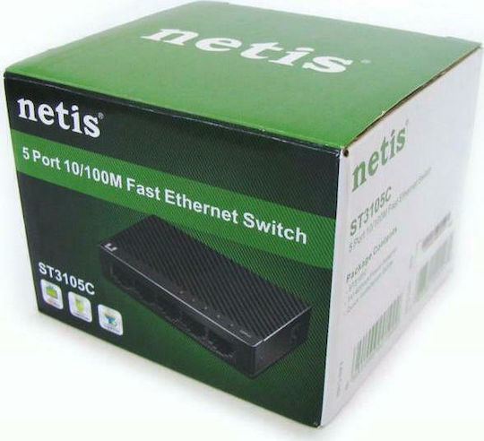 Netis ST3105S Unmanaged L2 Switch με 5 Θύρες Ethernet