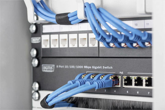 Digitus DN-80114 Unmanaged L2 Switch με 8 Θύρες Gigabit (1Gbps) Ethernet