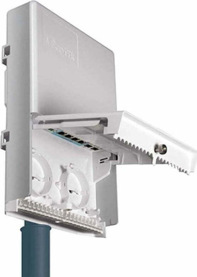 MikroTik netPower Lite 7R Unmanaged L2 PoE+ Switch with 8 Gigabit (1Gbps) Ethernet Ports and 2 SFP Ports