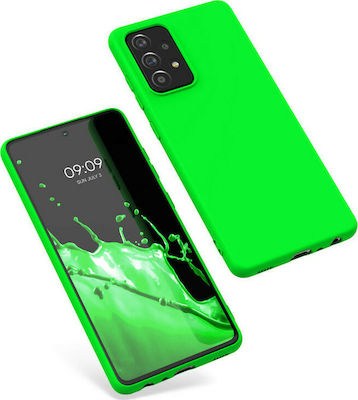 KWmobile Silicone Back Cover Neon Green (Galaxy A52 / A52s)