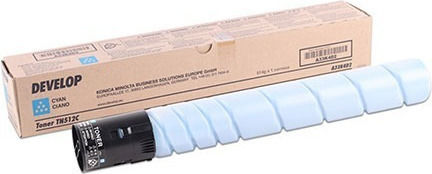 Develop TN-512 Γνήσιο Toner Laser Εκτυπωτή Κυανό 26000 Σελίδων (A33K4D2)