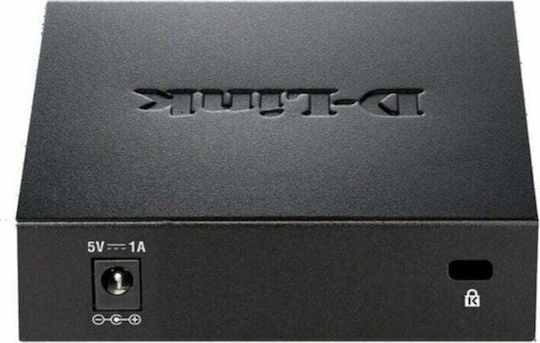D-Link DES-105 Unverwaltet L2 Switch mit 5 Ports Ethernet