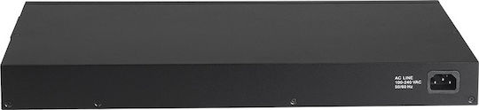 Edimax GS-5216PLC Unverwaltet L2 PoE+ Switch mit 16 Ports Gigabit (1Gbps) Ethernet und 2 SFP Ports