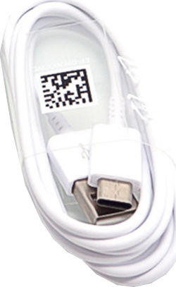 Samsung Regular USB 2.0 to micro USB Cable Λευκό 1m (ECB-DU4AWE)