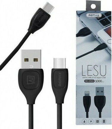 Remax Lesu RC-050m Regulär USB 2.0 auf Micro-USB-Kabel Schwarz 1m 1Stück