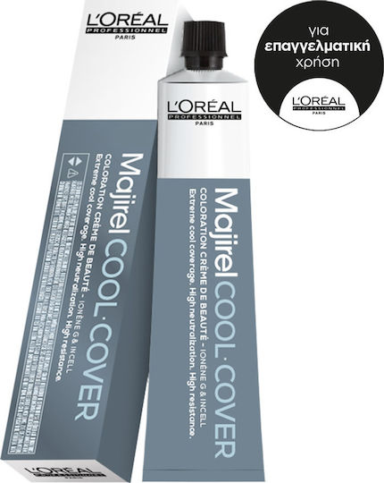 L'Oréal Professionnel Majirel Cool Cover Vopsea de Păr 9.11 Blond Foarte Deschis Cenușiu Intens 50ml